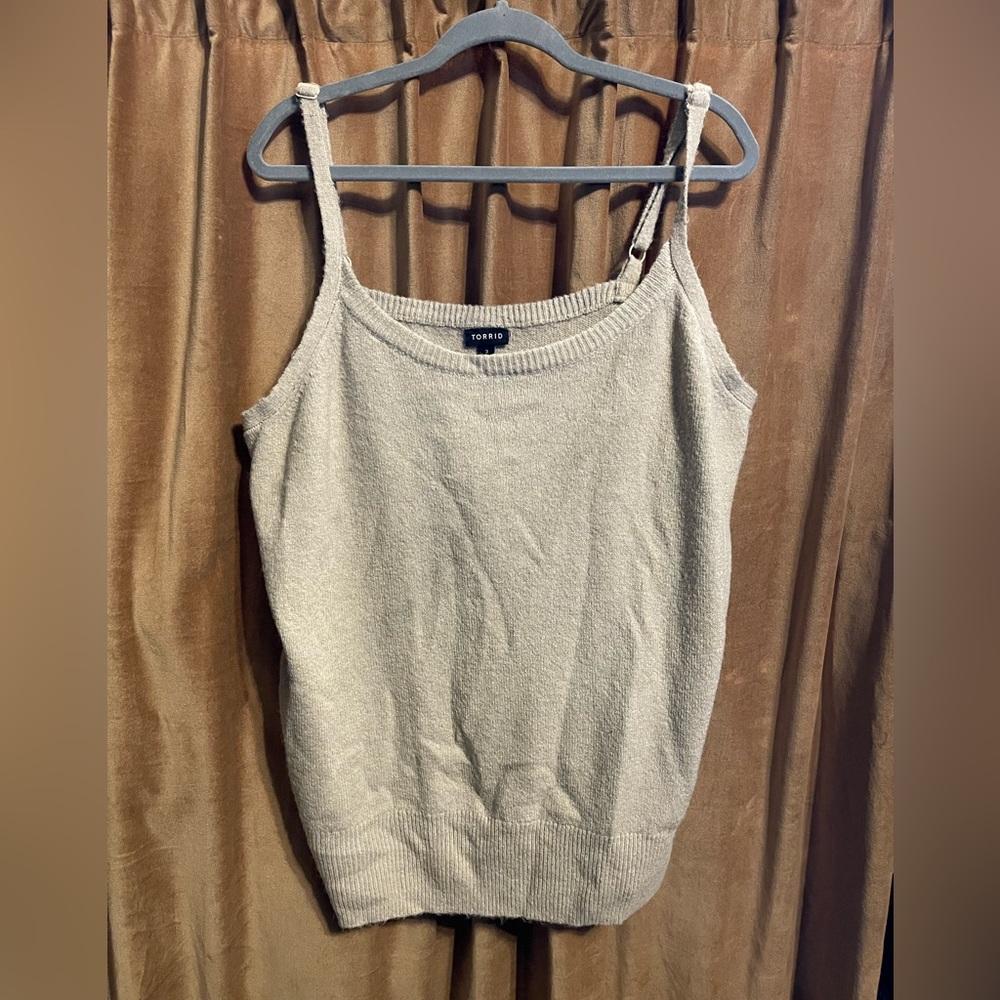 Torrid Sweater Tank Top